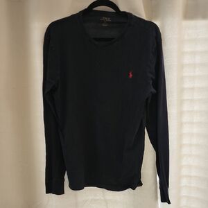 Polo by Ralph Lauren Men's Navy Long Sleeve Tee